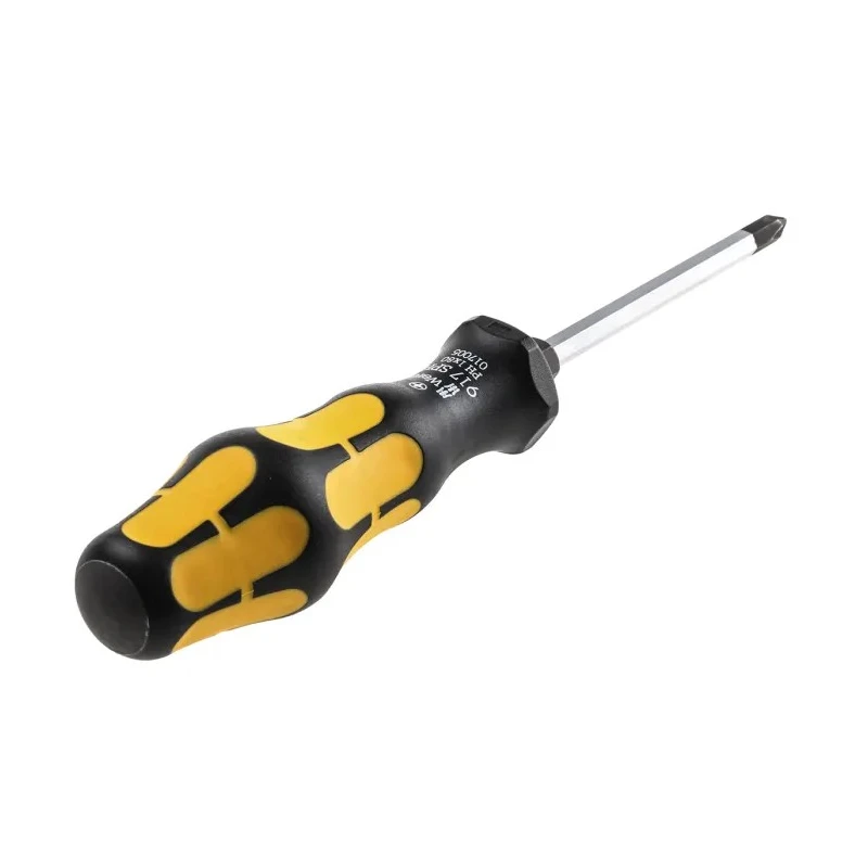 Wera Standard Screwdriver, PH1 Tip, 90 mm Blade, 98 mm Overall Length 05017005001