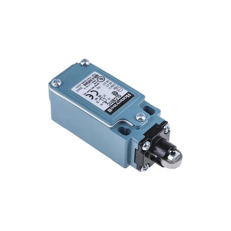 Honeywell Technologies GLC Series Roller Plunger Limit Switch 1 NC/1 NO IP66 Die Cast Zinc Housing 240V AC 6A 
