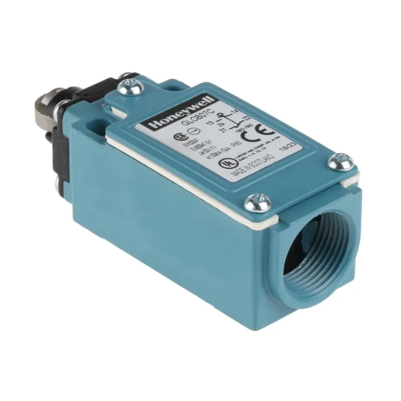 Honeywell Technologies GLC Series Roller Plunger Limit Switch, SPDT, IP66, Die Cast Zinc Epoxy Coated Housing, 240V GLCB07C