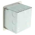 Craig & Derricott Stainless Steel Stay Put Control Station Switch SPDT, 9 Cutouts, Red Emergency Stop, IP65 EMSH/T/F/CO