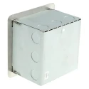 Craig & Derricott Stainless Steel Stay Put Control Station Switch SPDT, 9 Cutouts, Red Emergency Stop, IP65 EMSH/T/F/CO