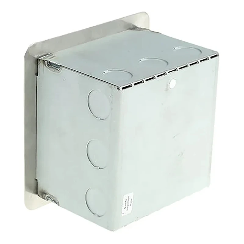 Craig & Derricott Stainless Steel Stay Put Control Station Switch SPDT, 9 Cutouts, Red Emergency Stop, IP65 EMSH/T/F/CO