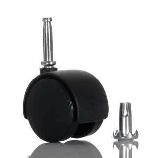 RS PRO Swivel Castor Wheel 50 kg Load Capacity 50 mm Nylon Wheel Ball Bearing 313-2633