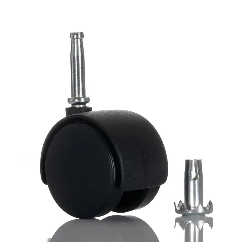 RS PRO Swivel Castor Wheel 50 kg Load Capacity 50 mm Nylon Wheel Ball Bearing 313-2633
