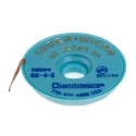 Chemtronics 1.5 m Lead Free No Clean De-Soldering Braid, Width 2.8mm 60-4-5