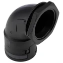 PMA Black Polyamide 6 Cable Conduit Fitting 48 mm Nominal Size PG48 Thread BVBD-P488GT