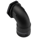 PMA Black Polyamide 6 Cable Conduit Fitting 48 mm Nominal Size PG48 Thread BVBD-P488GT