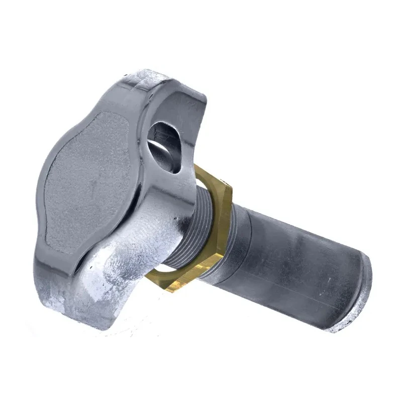 Euro-Locks a Lowe & Fletcher group Company Camlock Keyed Panel-to-Tongue 20 mm Depth Chrome Finish 4443-01-2