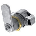 Euro-Locks a Lowe & Fletcher group Company Camlock Keyed Panel-to-Tongue 20 mm Depth Chrome Finish 4443-01-2