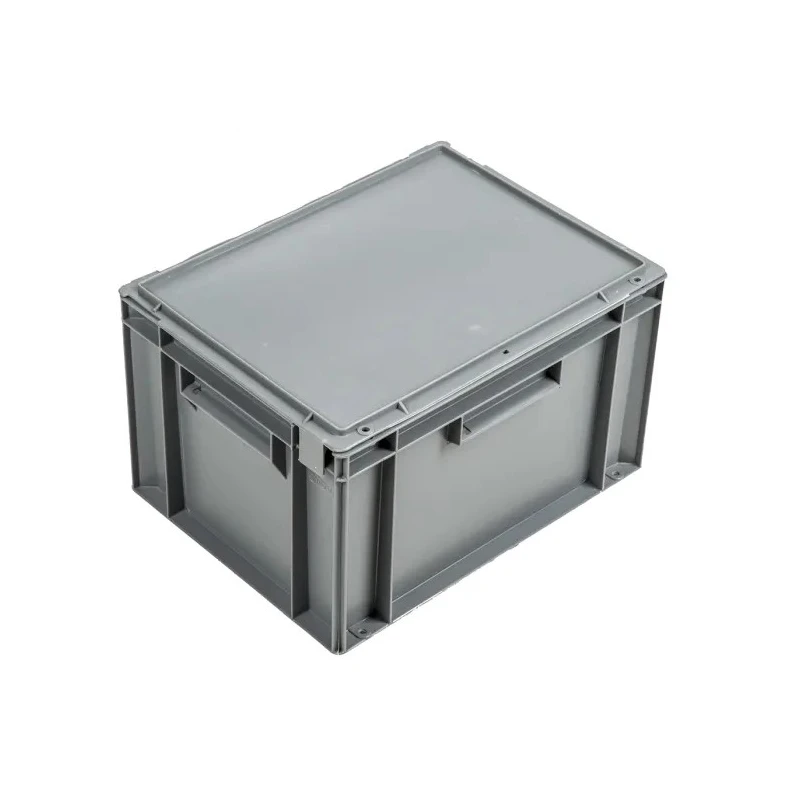 Schoeller Allibert 20L Grey High-Density Polyethylene Plastic Storage Box 246 mm x 300 mm x 400 mm R21C20.P5