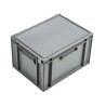 Schoeller Allibert 20L Grey High-Density Polyethylene Plastic Storage Box 246 mm x 300 mm x 400 mm R21C20.P5