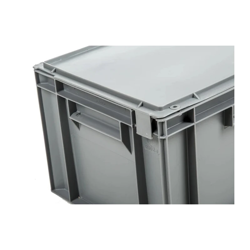 Schoeller Allibert 20L Grey High-Density Polyethylene Plastic Storage Box 246 mm x 300 mm x 400 mm R21C20.P5
