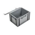 Schoeller Allibert 20L Grey High-Density Polyethylene Plastic Storage Box 246 mm x 300 mm x 400 mm R21C20.P5