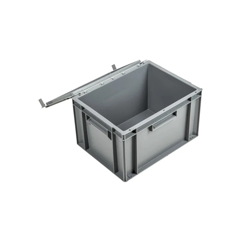 Schoeller Allibert 20L Grey High-Density Polyethylene Plastic Storage Box 246 mm x 300 mm x 400 mm R21C20.P5