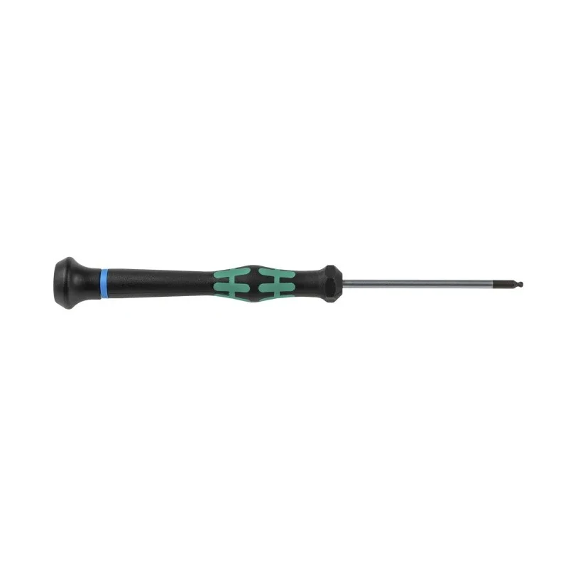 Wera Precision Screwdriver 2 mm Tip, 60 mm Blade, 157 mm Overall 05118092001