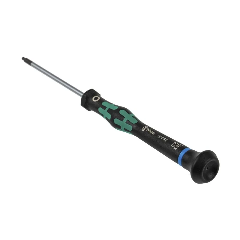Wera Precision Screwdriver 2 mm Tip, 60 mm Blade, 157 mm Overall 05118092001