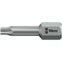 Wera Screwdriver Bit 6.35 mm Tip T10 Tip Hex Drive 25 mm Overall 1-Piece 05066305001