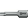 Wera Screwdriver Bit 6.35 mm Tip T10 Tip Hex Drive 25 mm Overall 1-Piece 05066305001