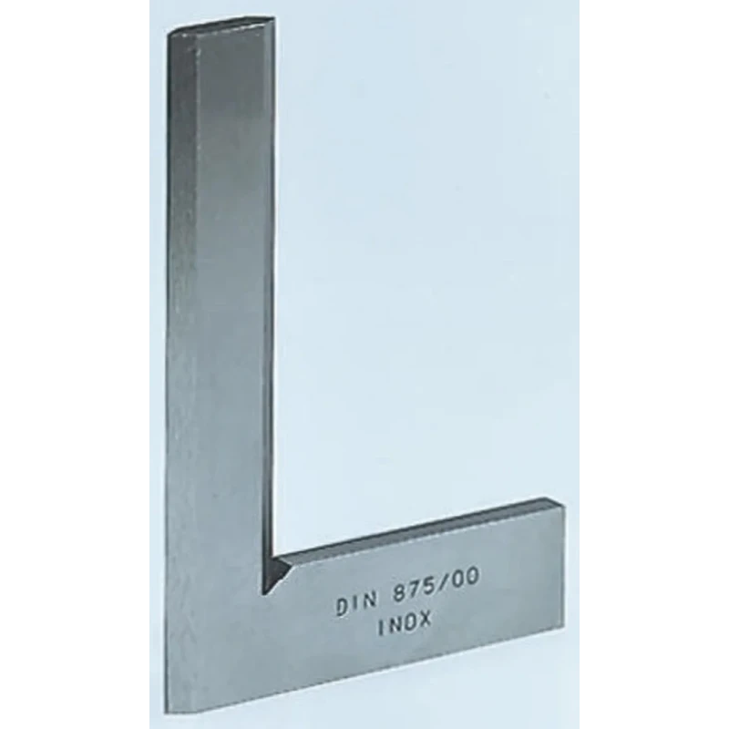 MikronTec 150 mm Stainless Steel Hardened Engineer Square with Bevelled Measuring Edges 304-8320