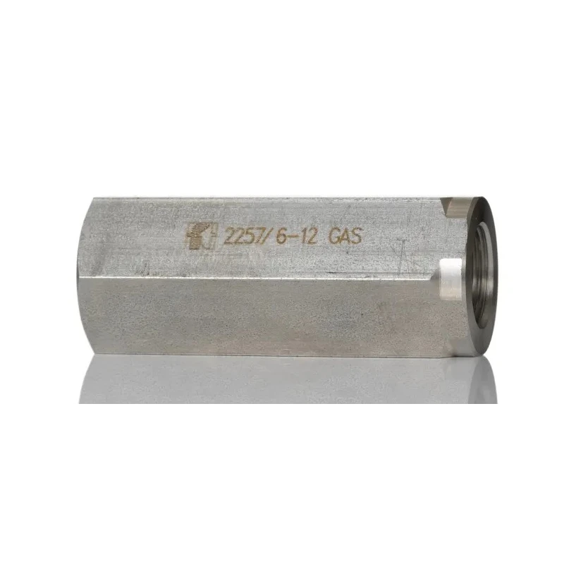 Parker RS PRO Stainless Steel Hydraulic Check Valve BSP 1/2 Inch Thread, 65 L/min Flow, 0.35 Bar Cracking Pressure 324-4966