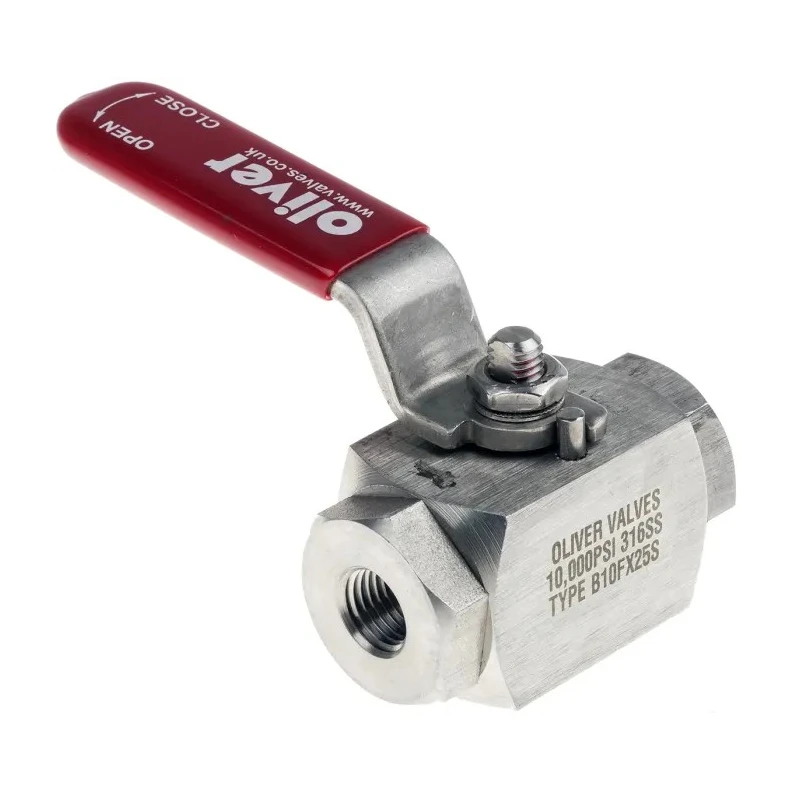 RS PRO Stainless Steel Hydraulic Ball Valve NPT 1/4 in Port Size 6000 psi Pressure 324-4988