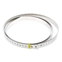 MikronTec 2 m Stainless Steel Metric Ruler Flexible 18mm Width 901 2000MM