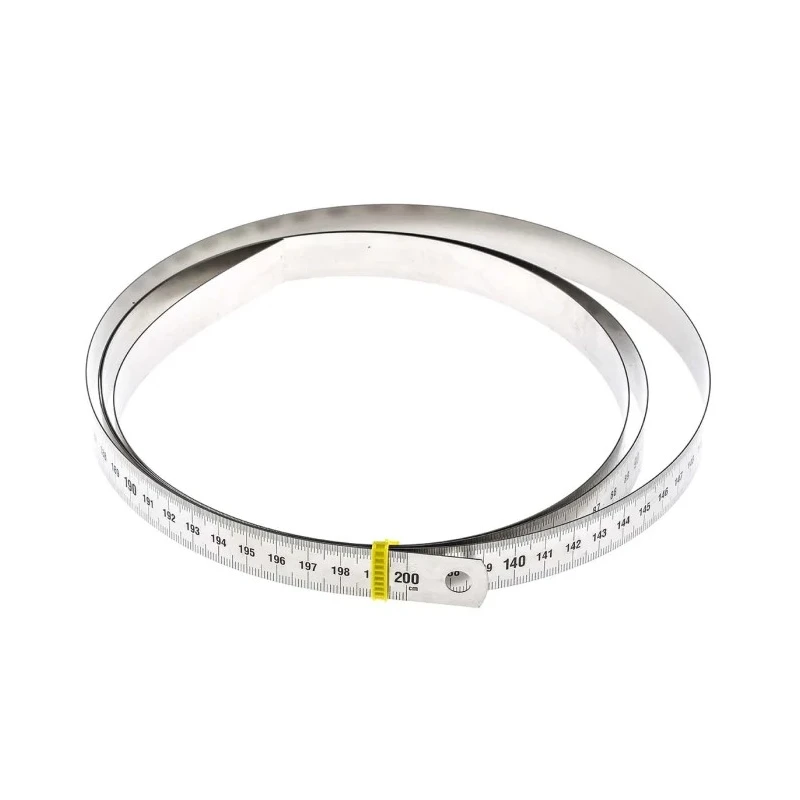 MikronTec 2 m Stainless Steel Metric Ruler Flexible 18mm Width 901 2000MM