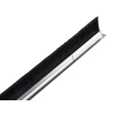 RS PRO Black Aluminium Nylon Brush Strip 90° F-Profile, 25 mm Length, 7.6 mm Width, 33 mm Height 326-9842