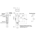Omron Retroreflective Photoelectric Sensor Block Style 5 mm to 15 mm Detection Range PNP Output IP67 E3T-SL13 2M
