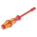 Wera Hexagon Nut Driver with 9 mm Tip, VDE/1000V Approved, 125 mm Blade Length, 230 mm Overall Length 05005320001