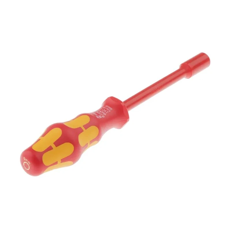 Wera Hexagon Nut Driver with 9 mm Tip, VDE/1000V Approved, 125 mm Blade Length, 230 mm Overall Length 05005320001