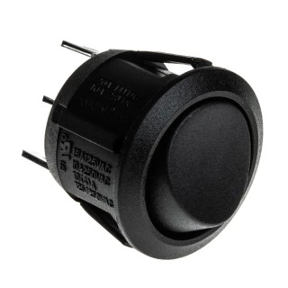 Arcolectric (Bulgin) Ltd SPDT On-On On-On Rocker Switch Panel 20.2 mm Panel Cutout 10A 250V ac R13112CAAA