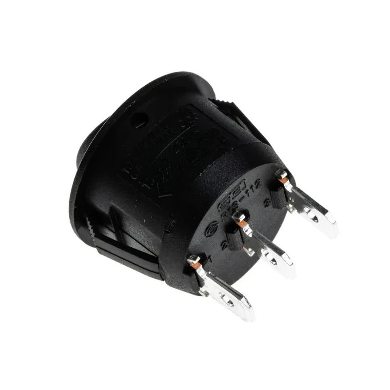 Arcolectric (Bulgin) Ltd SPDT On-On On-On Rocker Switch Panel 20.2 mm Panel Cutout 10A 250V ac R13112CAAA