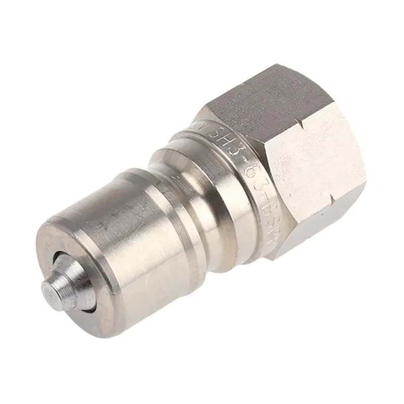 Parker Stainless Steel Hydraulic Quick Connect Coupling Male G 3/8 in, 35 Mpa SH3-63-BSPP