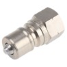 Parker Stainless Steel Hydraulic Quick Connect Coupling Male G 3/8 in, 35 Mpa SH3-63-BSPP