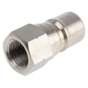 Parker Stainless Steel Hydraulic Quick Connect Coupling Male G 3/8 in, 35 Mpa SH3-63-BSPP