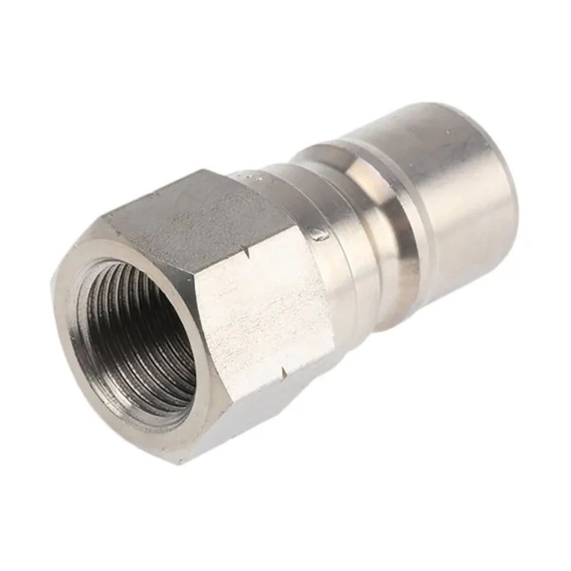 Parker Stainless Steel Hydraulic Quick Connect Coupling Male G 3/8 in, 35 Mpa SH3-63-BSPP