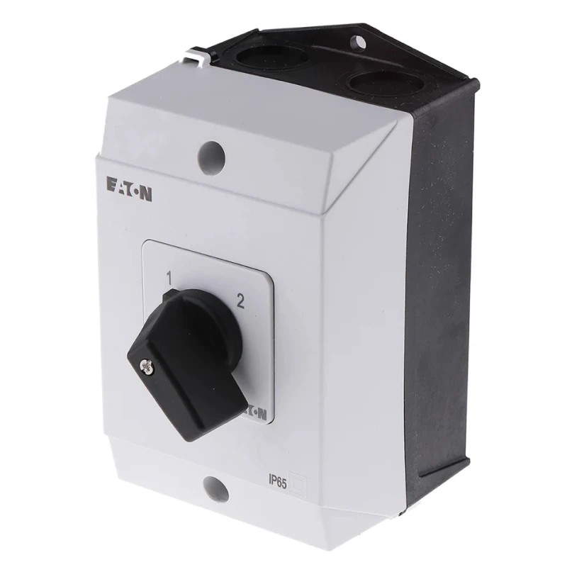 Eaton 1-Pole Surface Isolator Switch IP65, 100A, 0.6W, Black Handle, Screw Terminal 