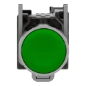 Schneider Electric Harmony XB4 Series Push Button Switch Panel Mount 22 mm Cutout SPST Green LED IP66 IP67 IP69K XB4BA31