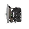 Schneider Electric Harmony Series Contact & Light Block, 24V AC/DC, White LED, SPST, Screw Terminal, 10A Current ZB4BW0B11