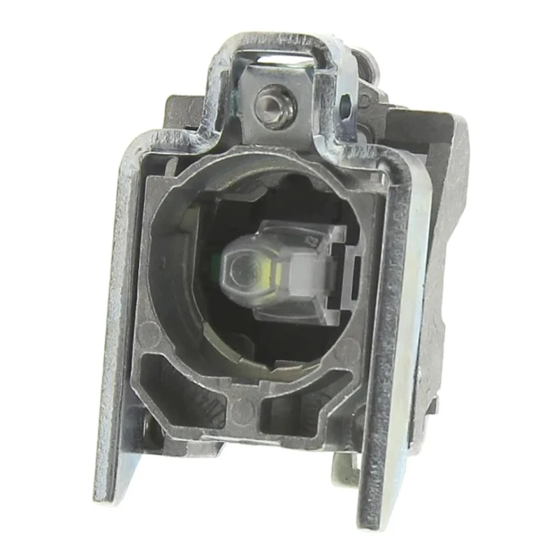 Schneider Electric Harmony Series Contact & Light Block, 24V AC/DC, White LED, SPST, Screw Terminal, 10A Current ZB4BW0B11