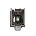 Schneider Electric Harmony Series Contact & Light Block, 24V AC/DC, White LED, SPST, Screw Terminal, 10A Current ZB4BW0B11