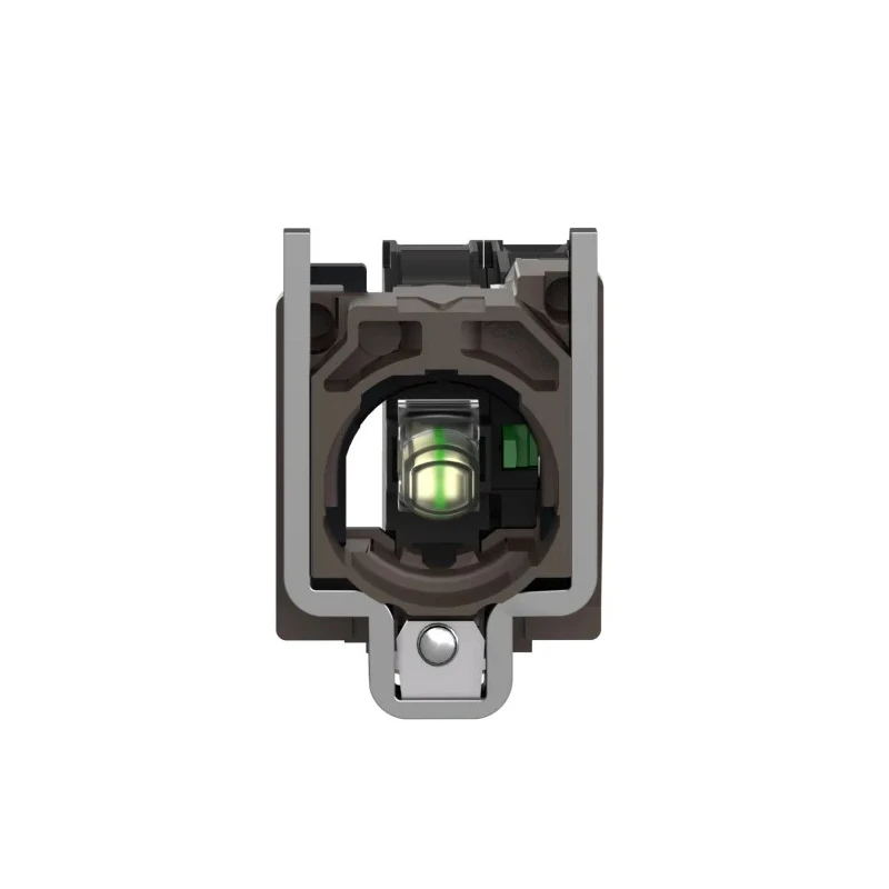 Schneider Electric Harmony Series Contact & Light Block, 24V AC/DC, White LED, SPST, Screw Terminal, 10A Current ZB4BW0B11