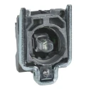 Schneider Electric Harmony Series Contact & Light Block, 24V AC/DC, White LED, SPST, Screw Terminal, 10A Current ZB4BW0B11
