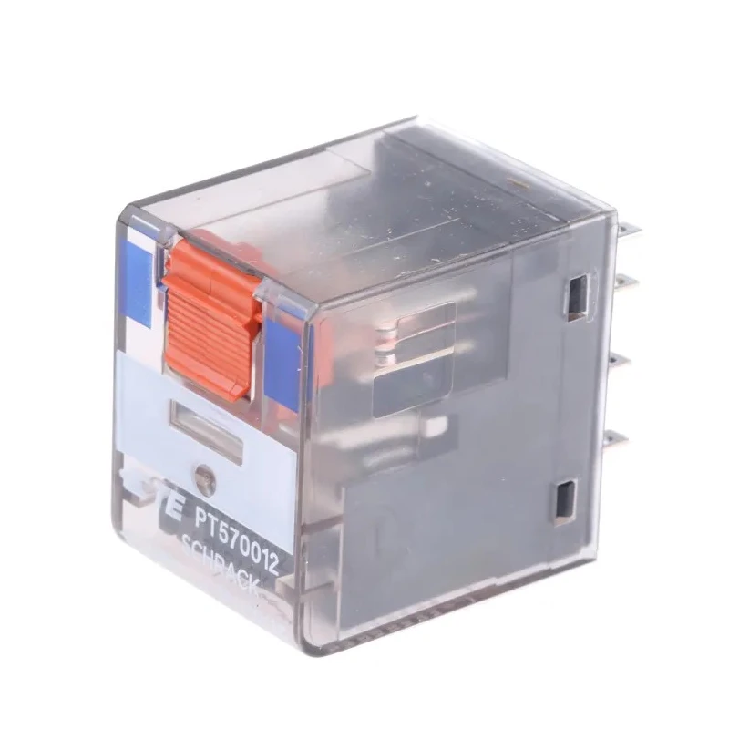 TE Connectivity PCB Power Relay 12V DC Coil 6A Switching Current 4PDT PT570012 8-1419111-0