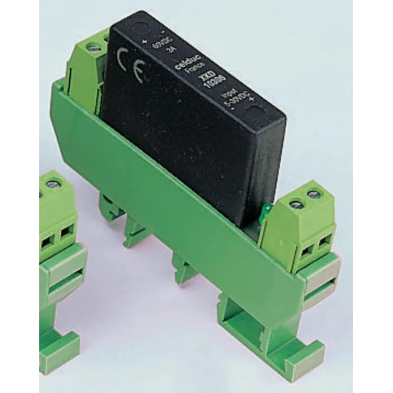 Celduc Celduc XK Solid State Interface Relay Control 30V, DIN Rail Screw XKD10120