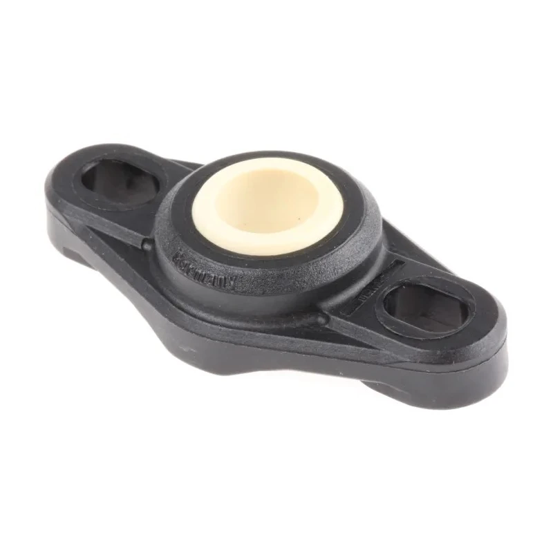 Igus Maintenance Free 4 Hole Spherical 2 Bolt Flange Bearing Unit, 950N-3000N Load, -30 to +80°C, EFOM-10