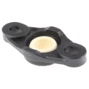 Igus Maintenance Free 4 Hole Spherical 2 Bolt Flange Bearing Unit, 950N-3000N Load, -30 to +80°C, EFOM-10