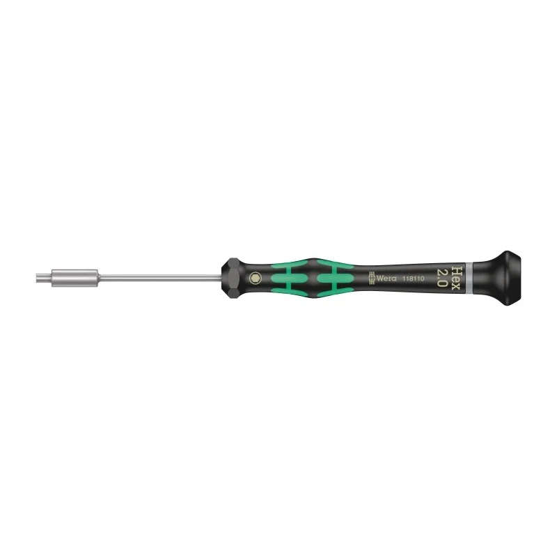 Wera Hexagon Nut Driver 2 mm Tip 60 mm Blade 157mm Overall 05118110001