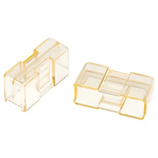 Schurter UHB Series Thermoplastic Base Mount Fuse Holder Cover 5 x 20 mm, 26.2mm Length, 13.2mm Height 337-1327
